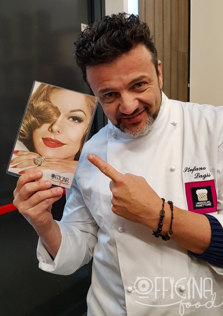 wall of celebrities pastry chef Stefano Laghi per Officina Food Milano Isola
